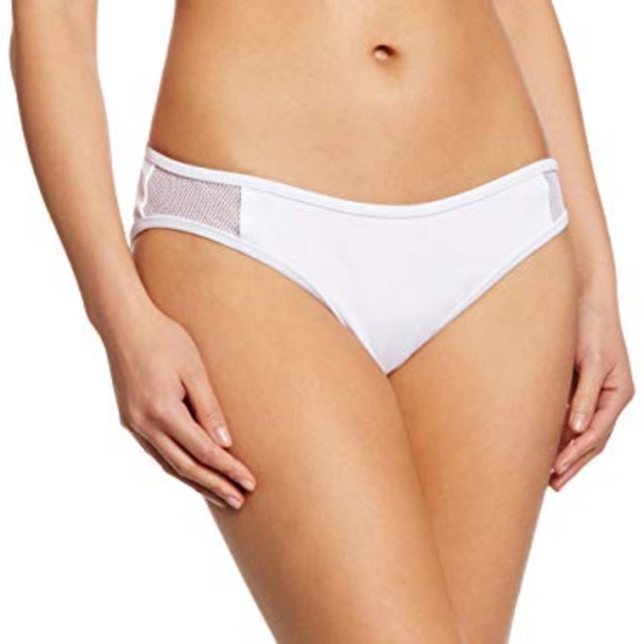 French Connection Poppy Mesh Bandeau Bikini Set Strapless - Picture 4 of 6